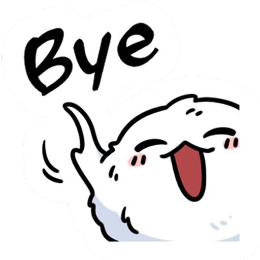 Набор стикеров Popoi is so cute для WhatsApp 18