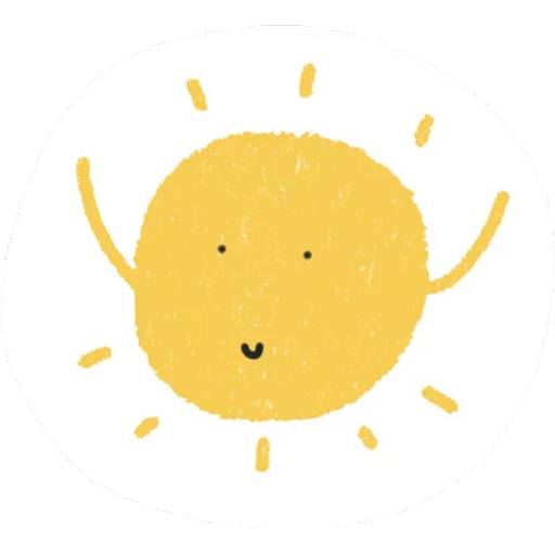Набор стикеров Positive Sunny для WhatsApp 1