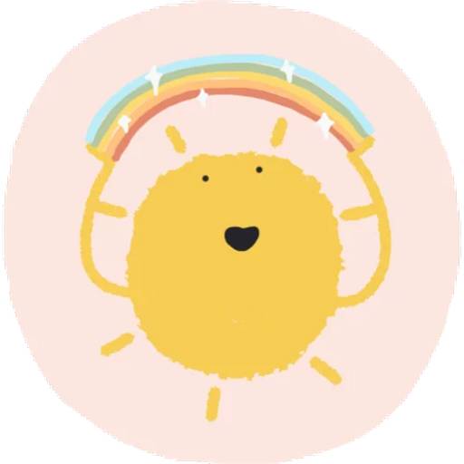 Набор стикеров Positive Sunny для WhatsApp 22