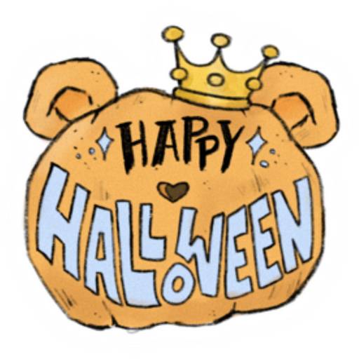 Набор стикеров Prince Halloween для WhatsApp 1