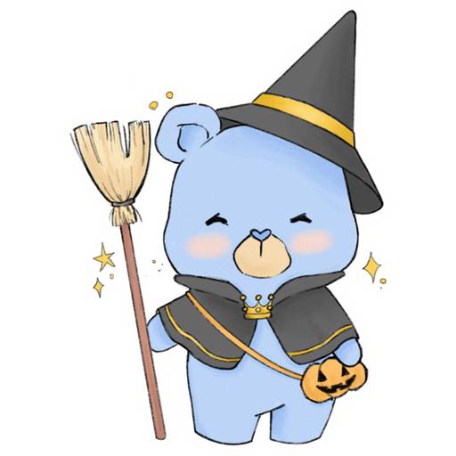 Набор стикеров Prince Halloween для WhatsApp 12