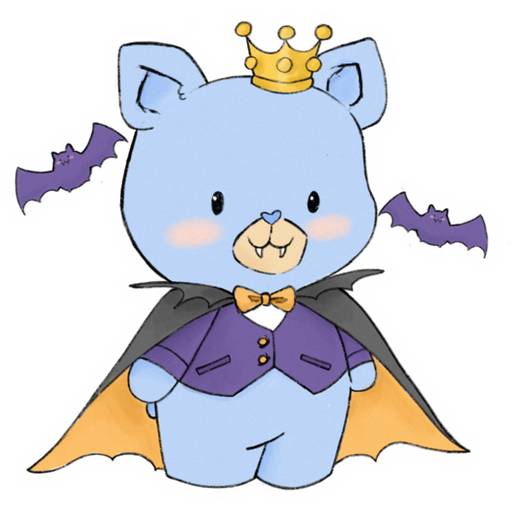 Набор стикеров Prince Halloween для WhatsApp 13