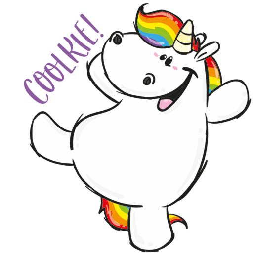 Набор стикеров Pummeleinhorn для WhatsApp 1