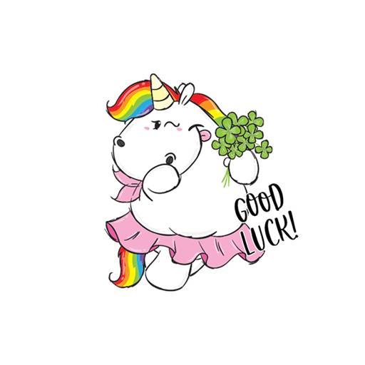 Набор стикеров Pummeleinhorn для WhatsApp 22