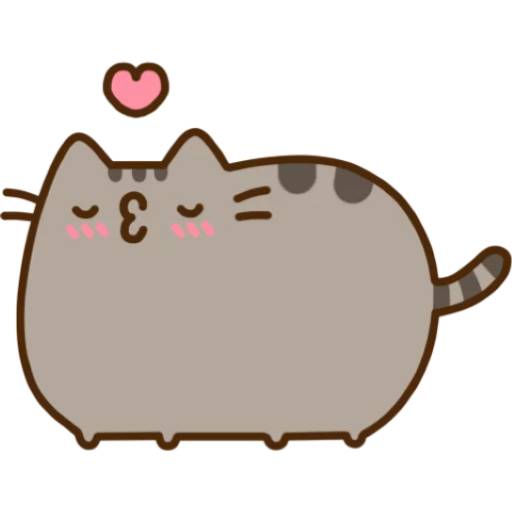 Набор стикеров Pusheen Pack 1 для WhatsApp 1
