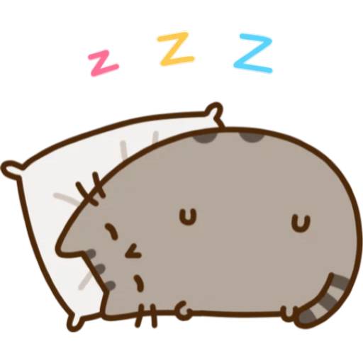 Набор стикеров Pusheen Pack 2 для WhatsApp 29