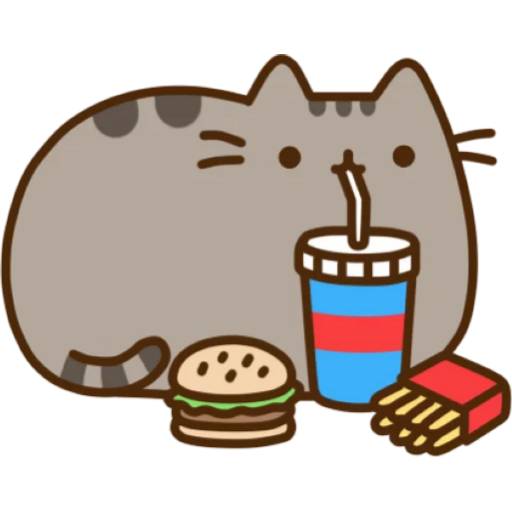 Набор стикеров Pusheen Pack 2 для WhatsApp 30