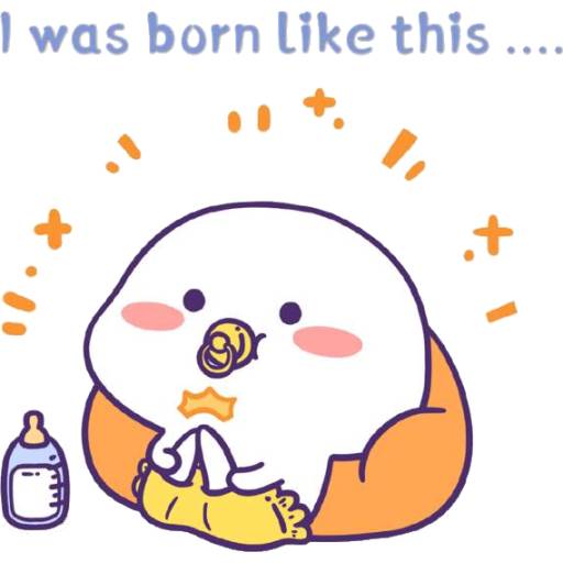 Набор стикеров Quby new для WhatsApp 15