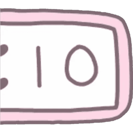 Набор стикеров Reloj Kawaii для WhatsApp 17