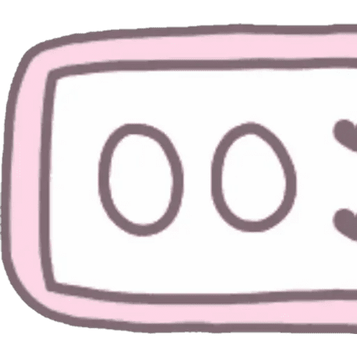 Набор стикеров Reloj Kawaii для WhatsApp 2