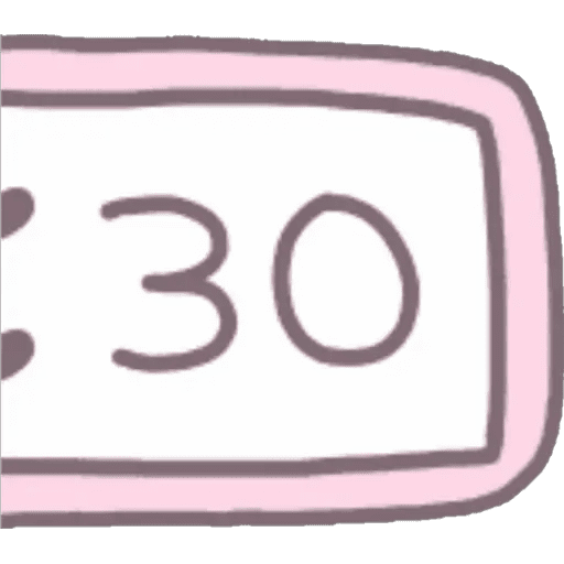 Набор стикеров Reloj Kawaii для WhatsApp 21