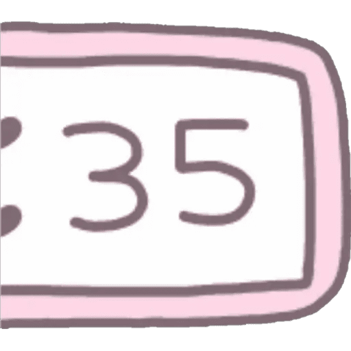 Набор стикеров Reloj Kawaii для WhatsApp 22