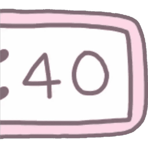 Набор стикеров Reloj Kawaii для WhatsApp 23