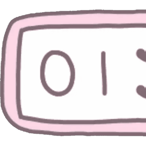 Набор стикеров Reloj Kawaii для WhatsApp 3