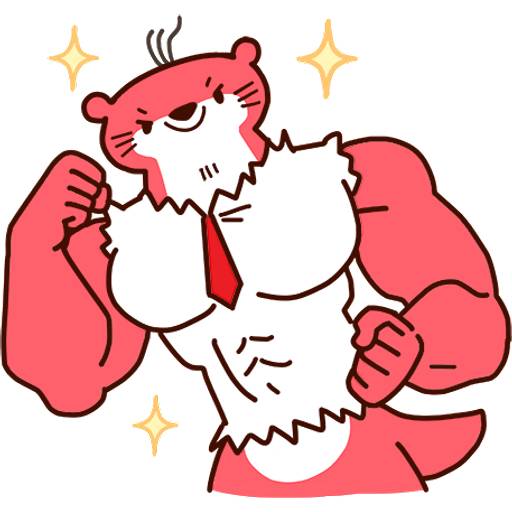 Набор стикеров Robert the Otter для WhatsApp 12