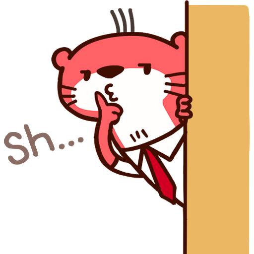 Набор стикеров Robert the Otter для WhatsApp 15