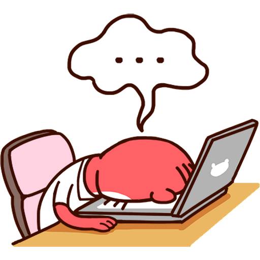 Набор стикеров Robert the Otter для WhatsApp 16