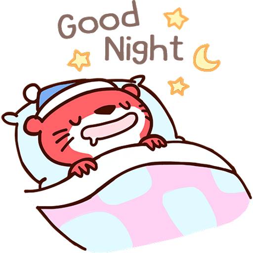 Набор стикеров Robert the Otter для WhatsApp 18