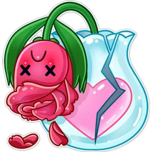 Набор стикеров Rosas🌹amorosas для WhatsApp 17