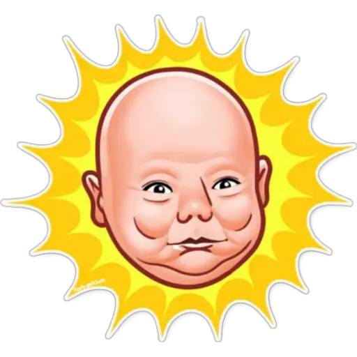 Набор стикеров 💜💚ᴛᴇʟᴇᴛᴜʙʙɪᴇs❤️💛 для WhatsApp 15