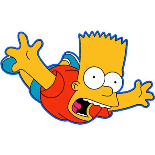 Набор стикеров Simpson для WhatsApp 1