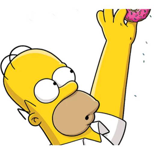 Набор стикеров Simpson для WhatsApp 10