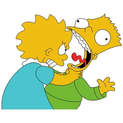 Набор стикеров Simpson для WhatsApp 11