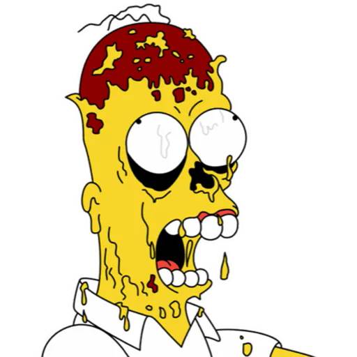 Набор стикеров Simpson для WhatsApp 12