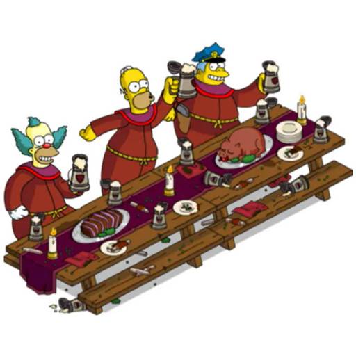 Набор стикеров Simpson для WhatsApp 14