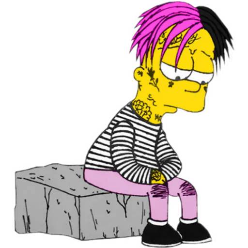 Набор стикеров Simpson для WhatsApp 19