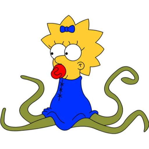 Набор стикеров Simpson для WhatsApp 20