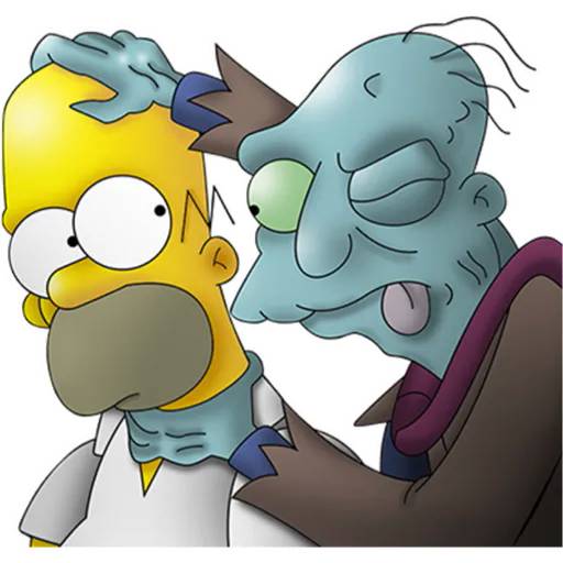 Набор стикеров Simpson для WhatsApp 24