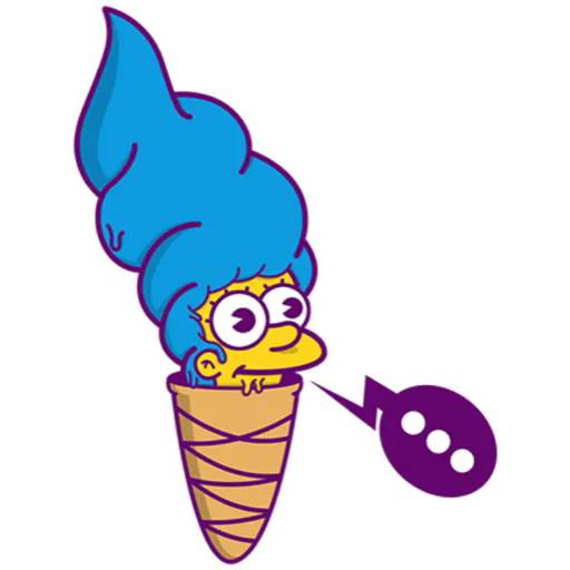 Набор стикеров Simpson для WhatsApp 26