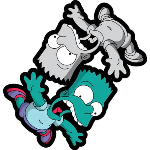 Набор стикеров Simpson для WhatsApp 3