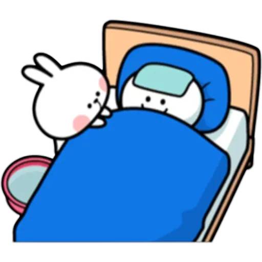 Набор стикеров Spoiled Rabbit 3 для WhatsApp 1