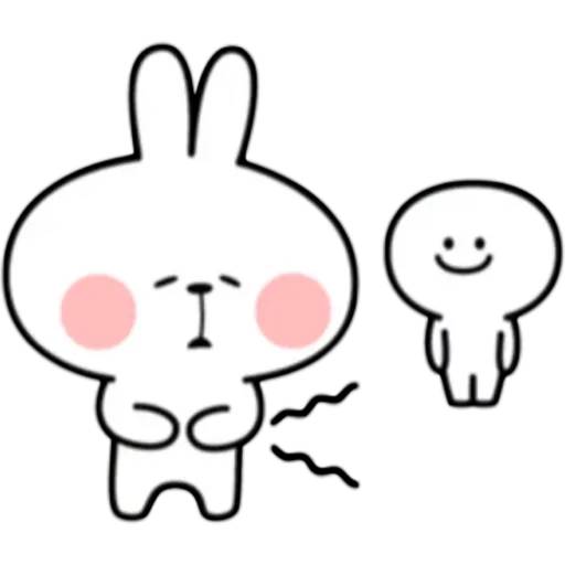 Набор стикеров Spoiled Rabbit 3 для WhatsApp 15