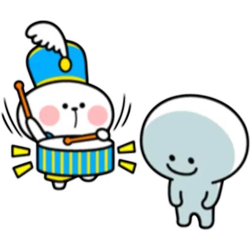 Набор стикеров Spoiled Rabbit 3 для WhatsApp 16