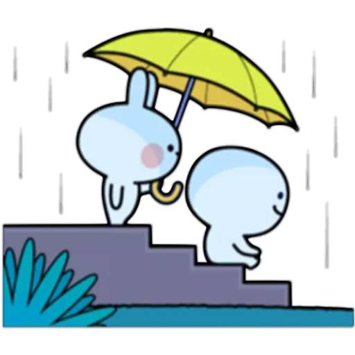 Набор стикеров Spoiled Rabbit 3 для WhatsApp 17