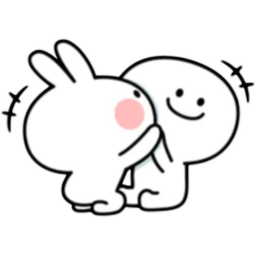 Набор стикеров Spoiled Rabbit 3 для WhatsApp 3