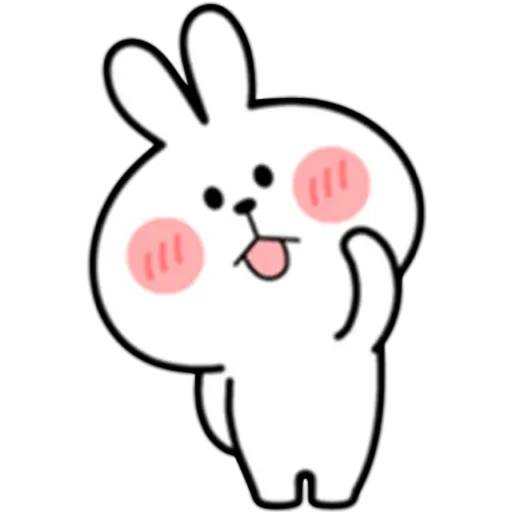 Набор стикеров Spoiled Rabbit для WhatsApp 18