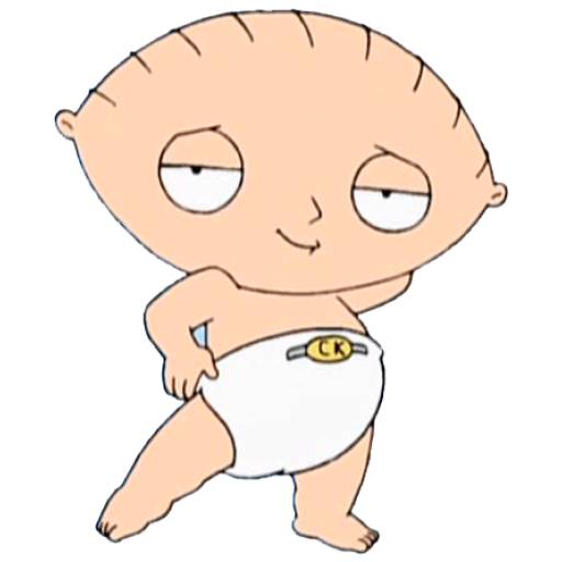 Набор стикеров Stewie Griffin для WhatsApp 13
