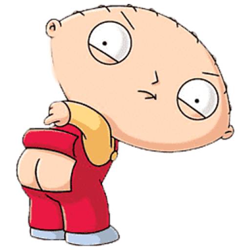 Набор стикеров Stewie Griffin для WhatsApp 3