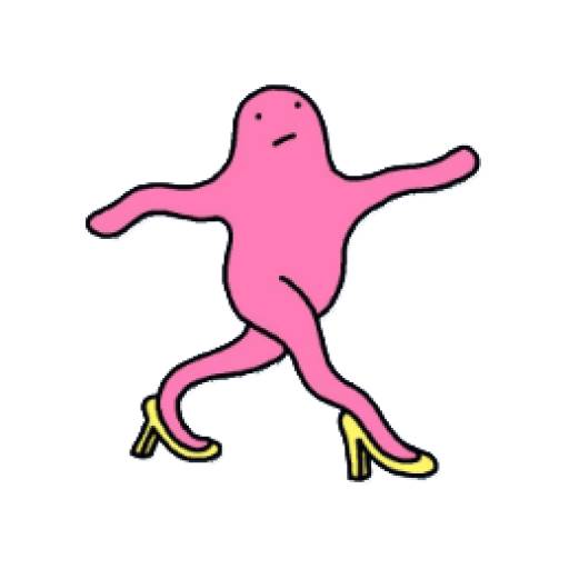 Набор стикеров Stickers de Blobby (por Alex Norris) para WA для WhatsApp 1