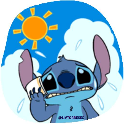 Набор стикеров STITCH 1 для WhatsApp 13