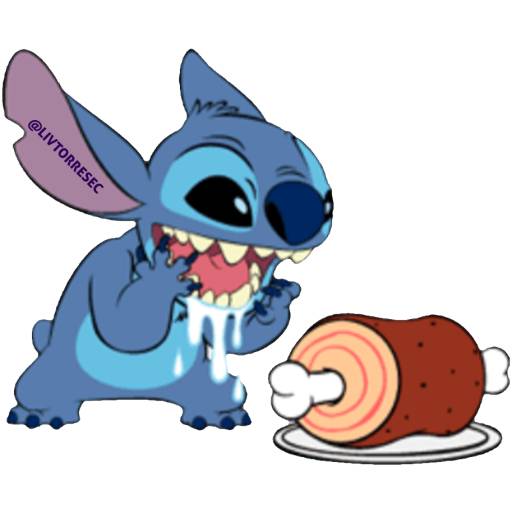 Набор стикеров STITCH 1 для WhatsApp 15