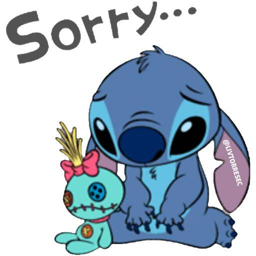 Набор стикеров STITCH 1 для WhatsApp 21