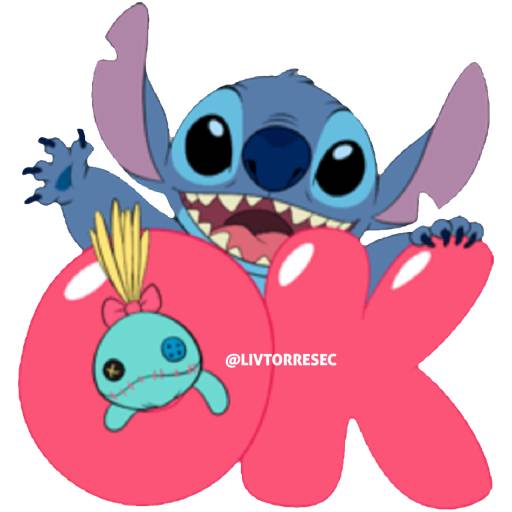 Набор стикеров STITCH 1 для WhatsApp 22