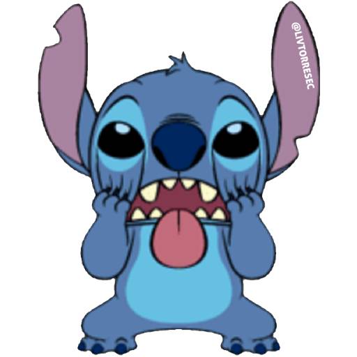 Набор стикеров STITCH 1 для WhatsApp 23