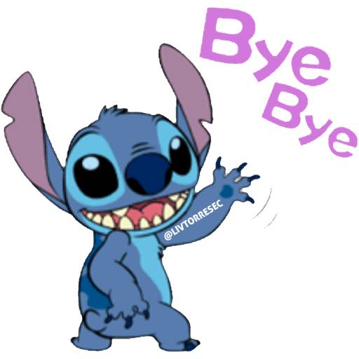 Набор стикеров STITCH 1 для WhatsApp 28