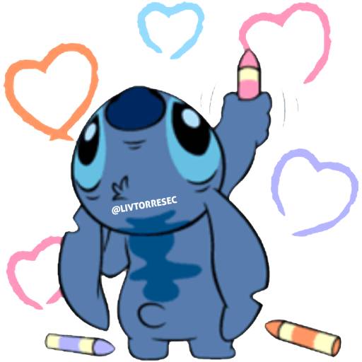 Набор стикеров STITCH 1 для WhatsApp 3